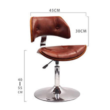 Bar Stool Bar Chair Bar Sgabelli Sgabelli Sedie in legno massiccio Divani Bar sgabelli schienale sgabello bar sedia seggiovia, sedia reception, sgabello alto sedia girevole sedia KTV (colore: F)