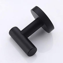 Umi. di Amazon Appendi Accappatoio Bagno Set Da 4 Ganci Asciugamani Accappatoi Bagno Cucina Montaggio Parete Senza Fori Acciaio Inossidabile 304 Nero Opaco, A2164DG-BK-P4