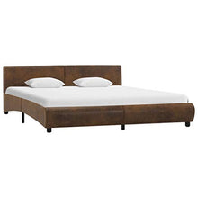 SKM Giroletto Marrone in Similpelle 160x200 cm