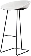 LTPY Sedia da Bar con Sgabello Alto in Stile Nordico, Moderna Sedia da Bar in Metallo da Bar per la casa Moderna A + (Colore: C, Dimensioni: Altezza Totale 85 cm)