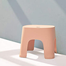 ECSWP QWBGJSNM Banco Casalinghi Bagno Sgabelli Row Sgabelli Bagno plastica Sgabello Ispessimento dei Bambini for Adulti Piazza Pratico Sgabello Piccolo banco (Color : B)