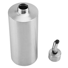 Rockyin 550ml in Acciaio Inox Olio Aceto Bottiglia di Salsa Accessori Dispenser Container Casa Cucina (A)