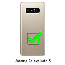Suhctup Compatibile con Custodia Samsung Galaxy Note 8 pelle,Cover Samsung Galaxy Note 8 con Interno Morbida TPU,Porta Carte Slot e Antiurto Flip Wallet [Chiusura Magnetica] Protettiva Case (Oro rosa)