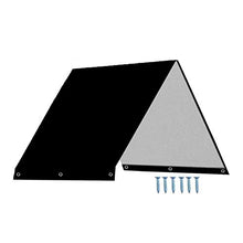 Dbtxwd Copertura Impermeabile per tettoia per Parco Giochi per Bambini Tendalino di Ricambio per Tenda Parasole,Nero