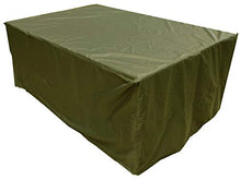 KaufPirat Premium Copertura per i Mobili da Giardino 120x70x70 cm Custodia Protettiva Copri Copertura Rivestimento per Sedili Impermeabile in Oxford Verde Oliva