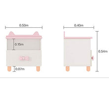 Comodini Camera da Letto Comodino Creativa Tabella da Letto Carino Governo di immagazzinaggio Mini Comodino in Legno Cabinet Locker Simple Comodino
