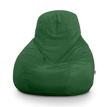 Avalon Pouf Poltrona Sacco Bag XXL Jive 100x100x110cm Made in Italy in Tessuto antistrappo non imbottito solo Sacca Vuota Colore Verde prato
