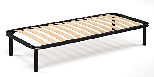 Talamo Rete ortopedica 13 Doghe Made in Italy 80X200 Multistrato di betulla-H 28 CM, 80 X 200