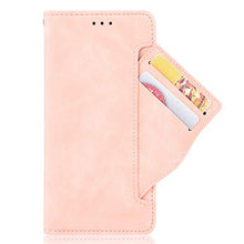 LODROC Cover Nokia 7.2 / Nokia 6.2 Flip Cover Custodia Protettiva Caso Libro in Pelle PU con Portafoglio, Funzione Supporto, Chiusura Magnetica per Nokia7.2 / Nokia6.2 - LOBYU0200746 Rosa