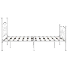 SKM Giroletto con Doghe Bianco in Metallo 120x200 cm (19.5kg)