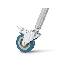 YIN YIN Carrello per Ripiani Carrello a Ripiani, Cucina Rack Mobile in Acciaio Inox conveniente Grande capacità di stoccaggio Soggiorno Bagno Camera da Letto, 4 Dimensioni Carrello a rulli