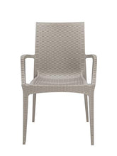 Poltrona Rattan Bistrot juta (Conf. da 6 pz.)