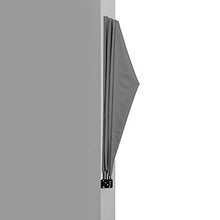 casa.pro] Tenda da Sole per Balcone - Tenda separè (Grigio)(160 x 160 cm) Paravento a ventaglio/Tenda Laterale richiudibile/Protezione per Balcone/Protezione visiva