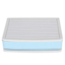 Jadeshay Scatola di immagazzinaggio Tipo di cassetto a Un Solo Strato Toilette Scatola cosmetica Desktop Storage Organizer per Camera da Letto Domestica(Blu)
