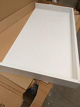 Mensola Sospesa per Lavabo Design moderno L 120 cm, compra dal produttore! (Rovere grigio) MabelOnline