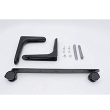 BIN Partizione della Clip dello Schermo Lega di Alluminio Partition Table Staffa separatore Consiglio Morsetto per Office Librarie Desktop Privacy del Pannello divisorio Staffa,Nero