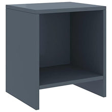 vidaXL Comodini 2 pz Grigio Chiaro 35x30x40 cm in Pino Massello
