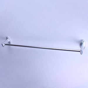 MBYW moderno minimalista portasciugamani portasciugamani da bagno portasciugamani in alluminio anodizzato bagno singolo polo audace portasciugamani adatto per bagno, camera da letto