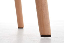 CLP Sgabello Bar Lincoln In Stoffa Trapuntata E Telaio In Legno Di Faggio I Sgabello Alto Da Cucina Seduta 75 CM, Colore:grigio scuro