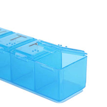 KEYDI 7 in Una Portapillole Organizer Plastica Contenitore Pillole Settimanale, Portapillole Contenitore Vitamine