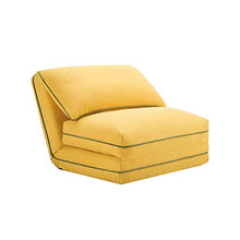 GBYN Pieghevole Divano Pigro, Spessa Cintura di Supporto per Tatami in Vita-Yellow