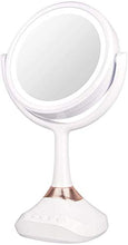 Specchio da Taglio A Specchio da Tavolo A Specchio Musicale A LED Bluetooth con Specchio Altoparlante Illuminato Specchio per Il Trucco Specchio con Luce