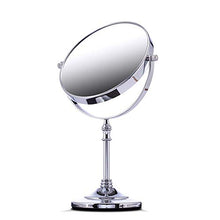 luckyW Specchio Senza ruggine Specchio per Il Trucco da Tavolo Specchio HD Specchio ingranditore 3 Volte Specchio Girevole a 360 ° Bagno Impermeabile e Resistente all'umidità