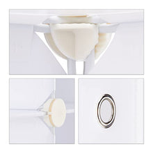 Relaxdays 10021969_46 Armadio Guardaroba Componibile, 12 Scomparti, Sistema a Incastro, Plastica, 145,5x145,5 cm, Bianco