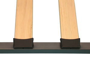 AVANTI TRENDSTORE - Brando - Letto per Gli Ospiti, Pieghevole in Metallo su rotelle, con doghe e Materasso Incluso. Disponibile in 2 Misure Diverse (80x200 cm)