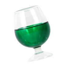 NUOBESTY Bicchiere di Vino Scherzo Giocattoli No Versare Bicchiere di Vino Pesce D'aprile Scherzo Ingannevole Puntello Verde