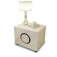 AINIYF Comodino con 2 cassetti Tavolino Comodino unità di archiviazione for la casa Comodino Lampada Scrivania for Camera da Letto Bianco (Color : Ivory White)