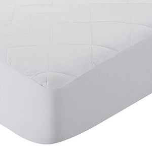Pikolin Home - Proteggi/coprimaterasso imbottito con trattamento anallergico, con membrana impermeabile e traspirante in tessuto 100% cotone