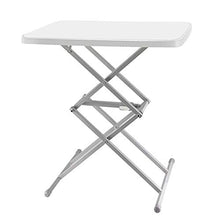 AJIU Tavolo Pieghevole Regolabile per Esterni, Tavolo da Campeggio Leggero E Portatile per Interni, Esterni, Spiaggia, Barbecue, Feste