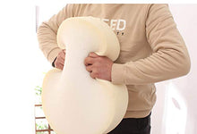 Waigg Kii - Cuscini per sedia con cerniera, 40/50/60 cm, rotondo, per interni ed esterni, per casa, giardino, 2,50 x 50 x 5 cm
