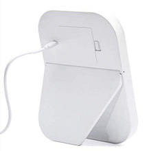 Specchio ingranditore, Lampada per specchio per il trucco Specchio per il trucco protettivo Specchio per il trucco a luce morbida Schermo tattile a LED Beauty Mini Specchio per il trucco da tavolo Al