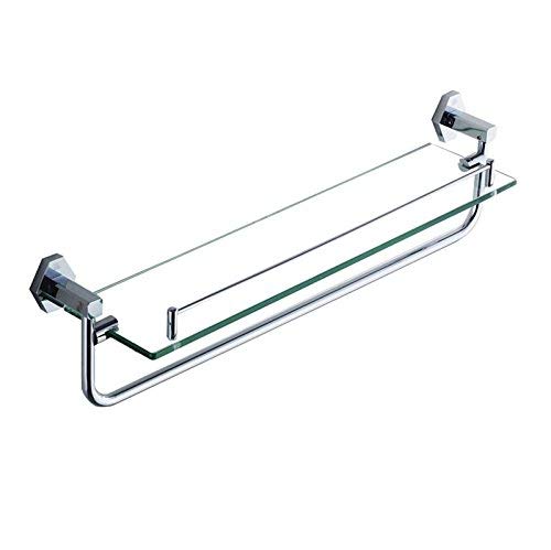 WLVG Portabicchieri Singolo Lega Rame-Cromo con Portasciugamani Portasciugamani Portasciugamani A Parete per Bagni Cucina 43 Cm 60 Cm Portasciugamani (Dimensioni: 60cm)
