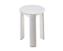 Gedy Trio - Sgabello da doccia, colore: Bianco
