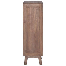 vidaXL Credenza con 5 Cassetti 40x30x100 cm in Legno Massello di Teak