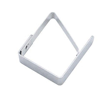 NewZC Fermatovaglia Tavolo Giardino 10 Pezzi Clip per Tovaglia in Acciaio Inossidabile Morsetti per Tovaglie Lucidati per Picnic Campeggio Giardino Cucina Feste Matrimoni