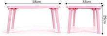 Tavolo da picnic all'aperto Computer portatile Pieghevole Desk Bed Breakfast per la colazione del letto del letto portatile Mini tavolo da picnic ultra leggero Ultra leggero adatto per famiglia Picnic