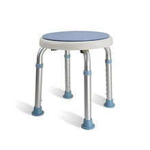 SETSCZY Sgabello Girevole a 360° per Doccia Altezza Regolabile Sgabello Bagno con Piedini Antiscivolo Sedile da Doccia per Sicurezza e stabilità