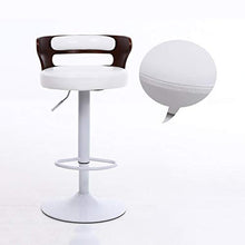 Zhou-WD qualità Poltrona Alta, Hotel Restaurant Bar Stool di Uso della casa Computer Desk Sedia da Ufficio con Schienale Living Room Furniture Sgabelli da Bar (Color : #4, Size : 41 * 65-85CM)