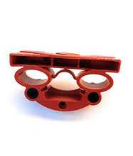 viglietti Coppia PZ 2 Perni in Nylon Teflon per Supporto ammortizzatori innesti doghe in Legno