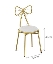 CSQ Sgabello da Bar in Ferro con Schienale, Camera da Letto, Ristorante, Bar, Sedia A Prua, Sedia da Reception Multifunzionale, Facile da Montare(Size:45CM,Color:B)