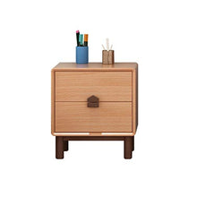 GXT WGZ- Comodino Camera Locker, Camera da Letto Comodino, Soggiorno Locker, Living Room Divano Fianco del Mobile (Color : Wood Color)