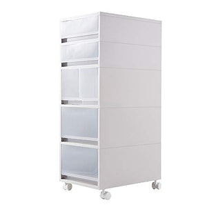 YQ&TL Mobiletto da Bagno Salvaspazio Bedroom Storage Armadietto Carrellino per Il Bagno Mobiletto Mensola del Bagno WC armadietti Laterali, armadietti Stretti