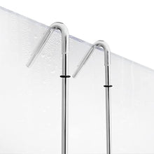 kowald Design Cesto portaoggetti per doccia da appendere colore cromato | XL | 69x23x12 cm