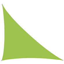 TRITTHOCKER Triangolo 5x5x7 Tenda a Vela, Panno di Oxford baldacchino Impermeabile, tettoia Esterna, Adatto a terrazza con Giardino all'aperto,Verde