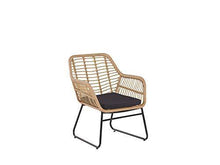 AVANTI TRENDSTORE - Staffoli - Set di mobili Lounge da Giardino di 4 Pezzi, Composto da 2 poltrone Singole, 1 Divano a Due posti e 1 tavolino. - Arredi Casa