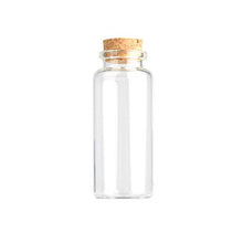 Bottiglie in vetro trasparente da 30 ml con tappi in sughero, bottiglie di vetro per decorazione, arti e artigianato, progetti, bomboniera